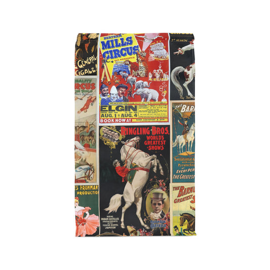 Vintage Equestrian Circus Poster Polyester Lunch Bag